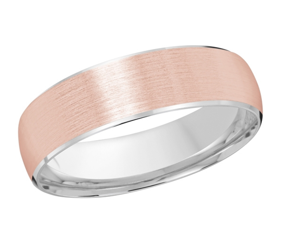 JONC EN OR 10K FINI SATIN UNI 6MM 1.4MM - ML FT249/6WP1 - MALO 