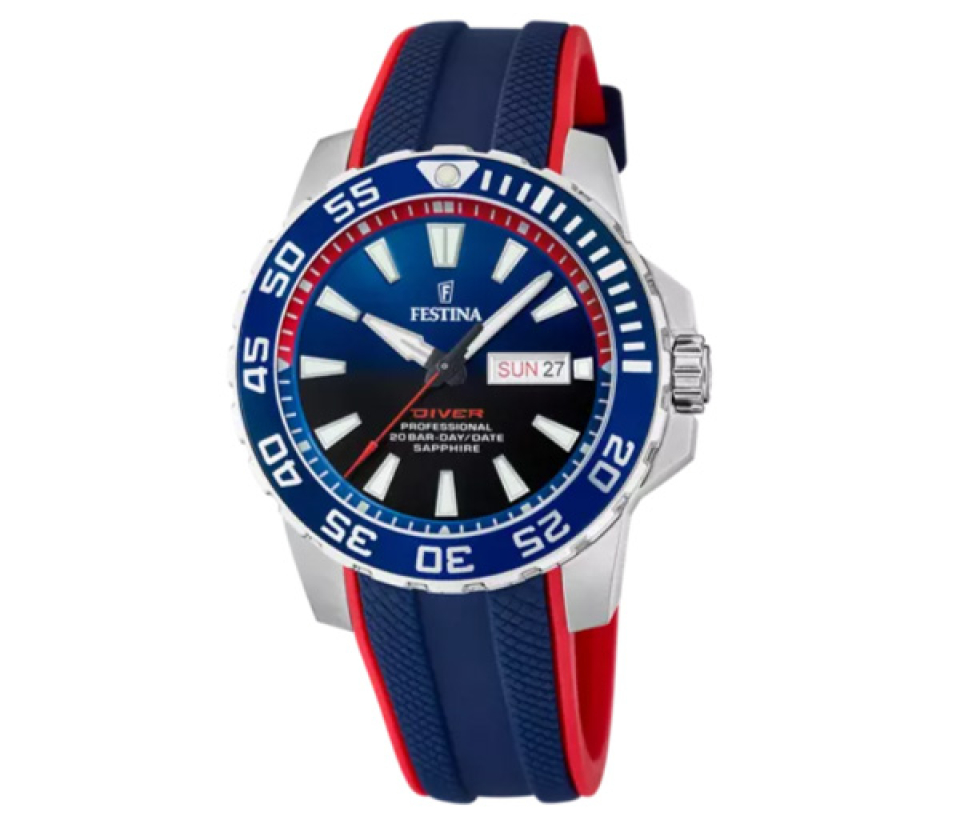 Montre discount verre saphir